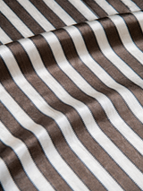 Mashru Stripes (Cocoa) - Sample