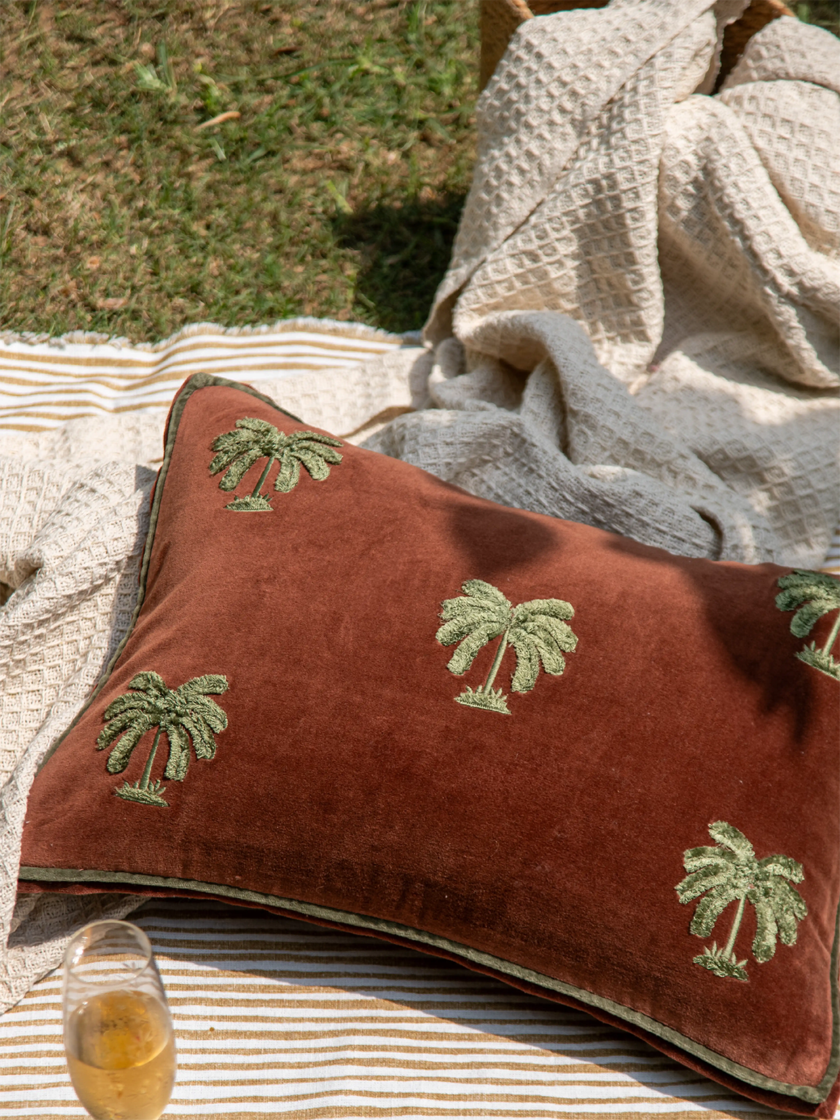 Desert Palm Cushion Cover