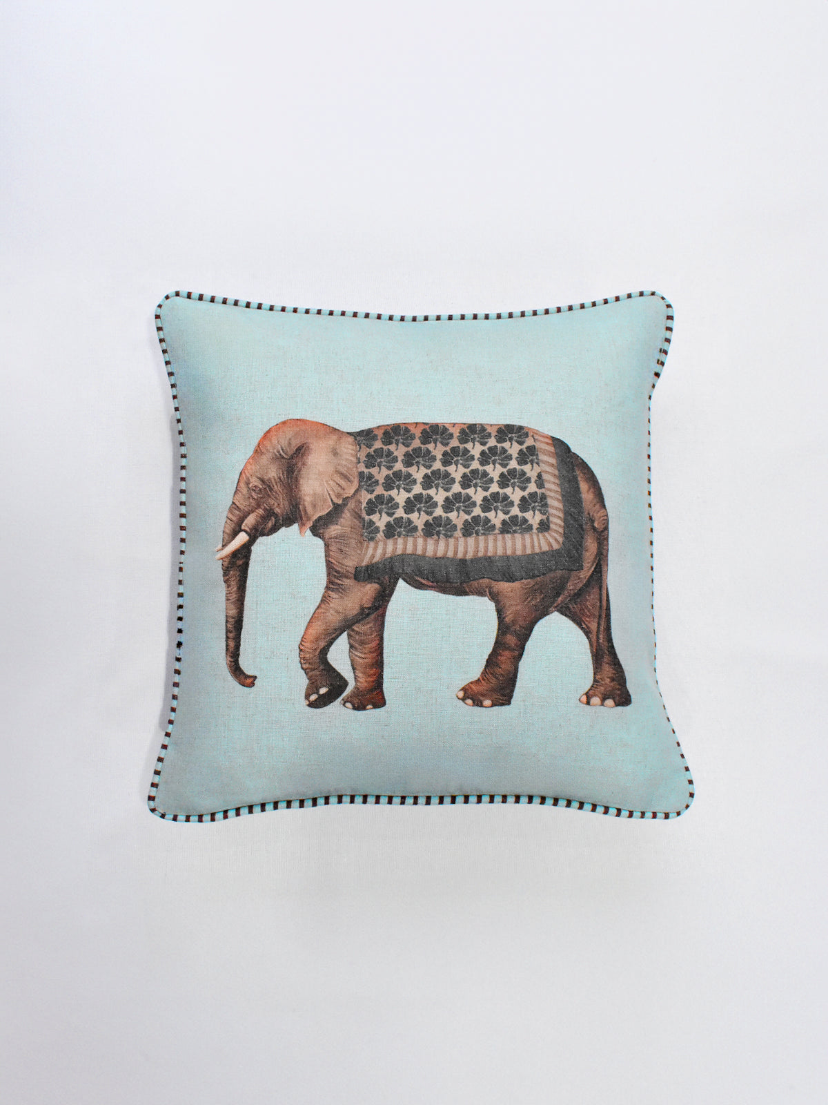 Midnight March Left Cushion- Ice