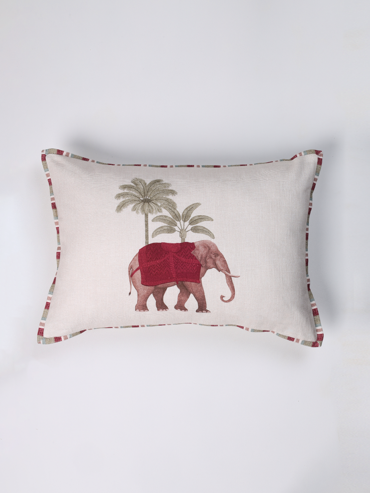 Tusker Cushion Cover Merlot (Right)