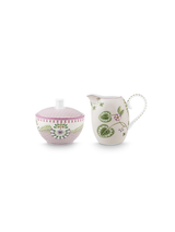 Lily & Lotus Sugar & Creamer Set