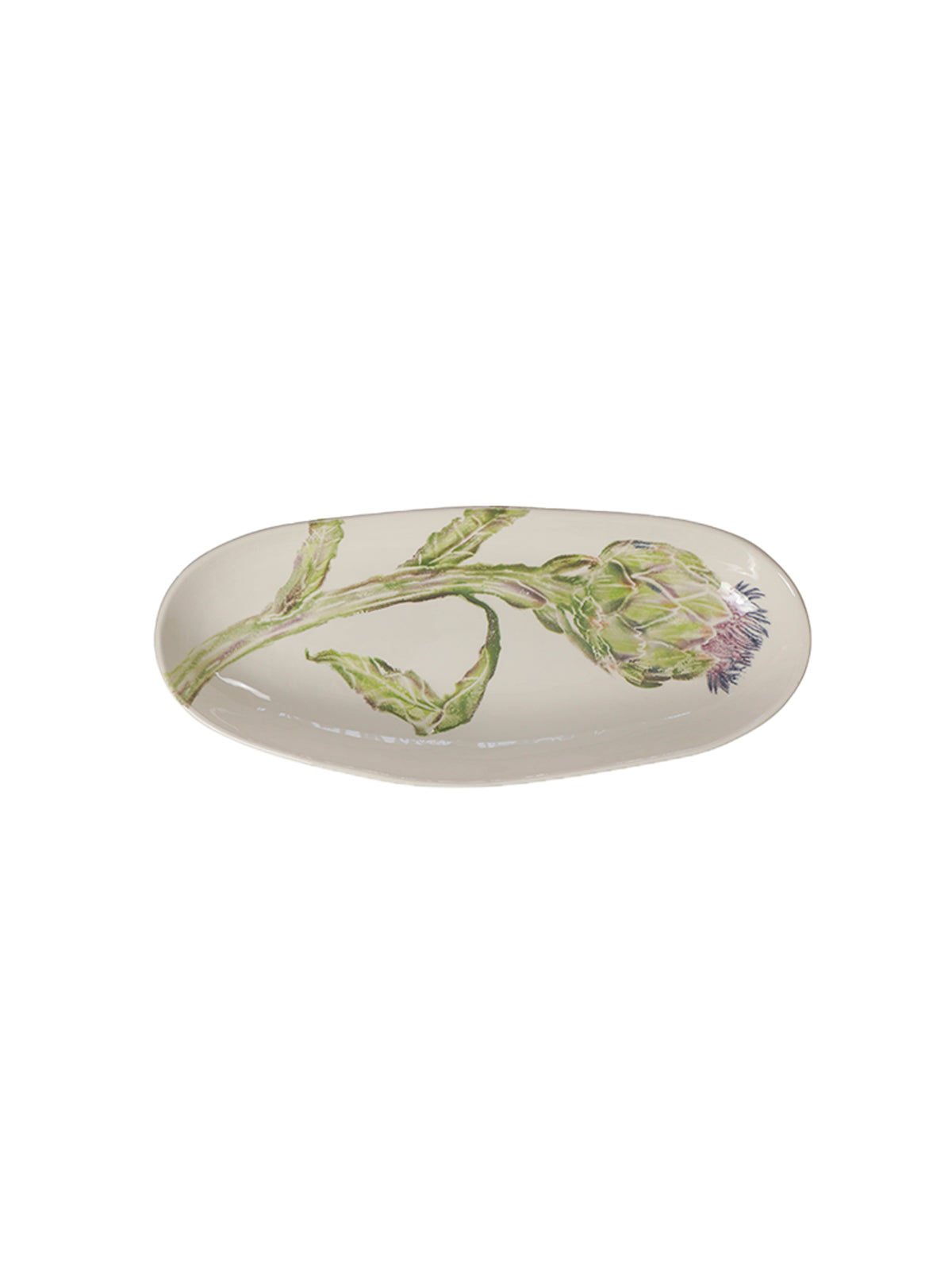 Artichoke Oval Serving Bowl