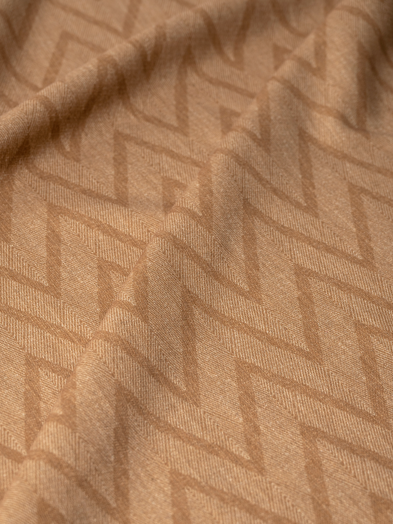 Balinese Chevron (Mustard)  - Sample