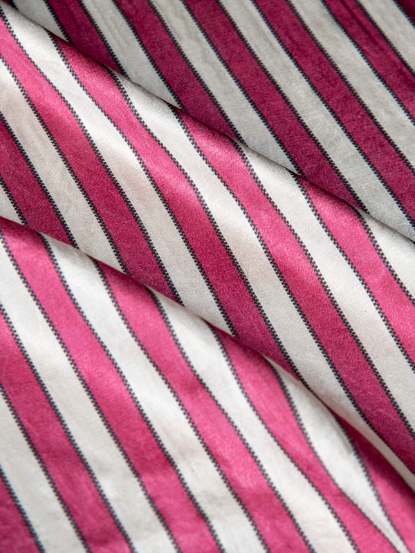 Mashru Stripes (Fuchsia)