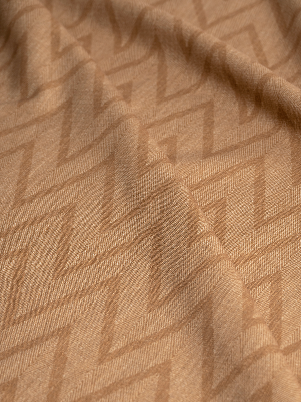 Balinese Chevron (Mustard)  - Sample