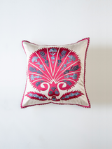 Tulip Buta Cushion Cover (Fuchsia)