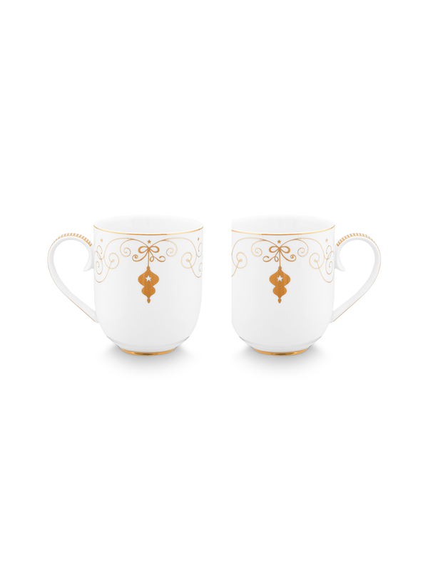 Royal Winter White Mug-L (Set of 2)