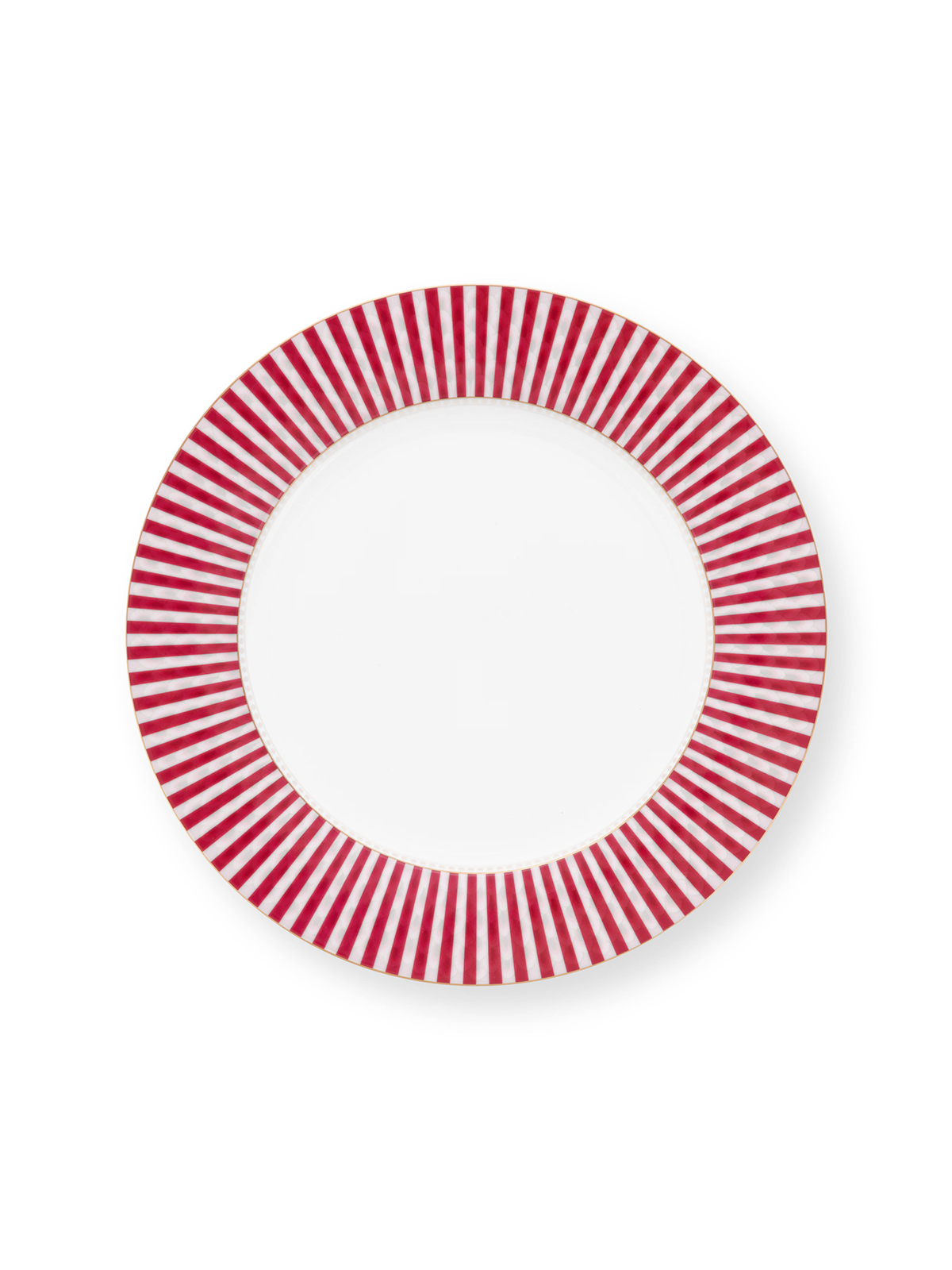 Royal Stripes Pink Dinner Plate (Set of 2)