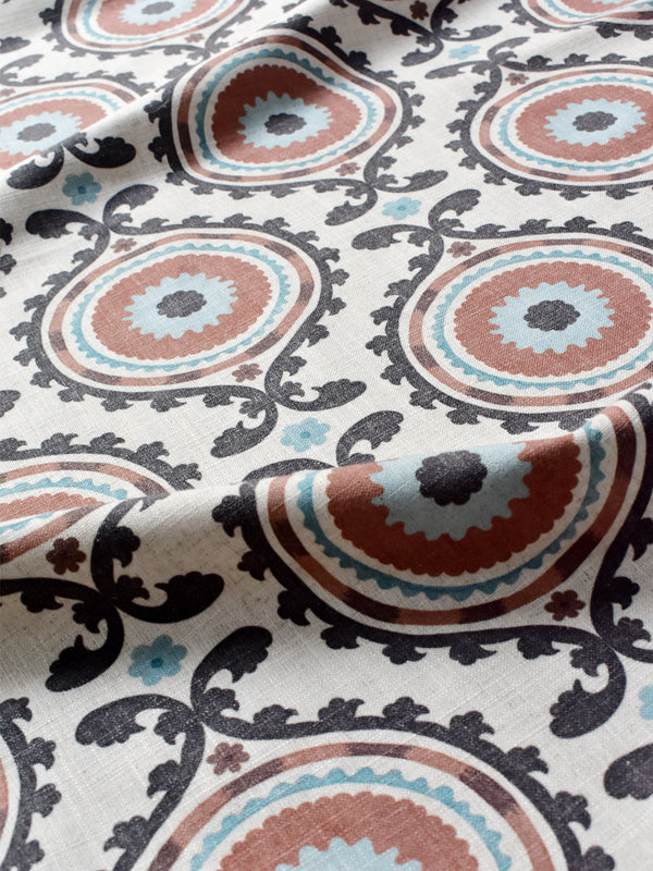 Halo Suzani (Mocha) - Sample