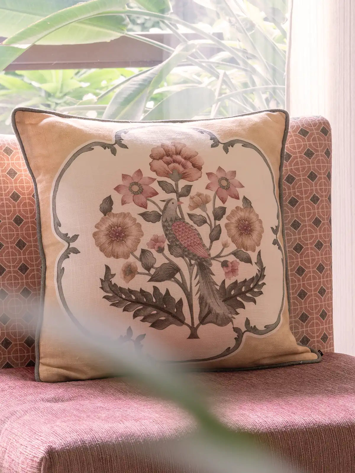 Willow Bird Cushion Cover - Naples