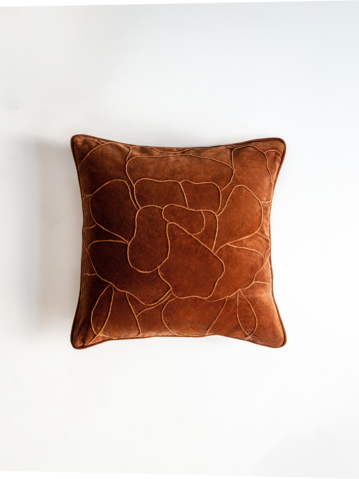 Whispering Trails Cushion Cover (Mocha)