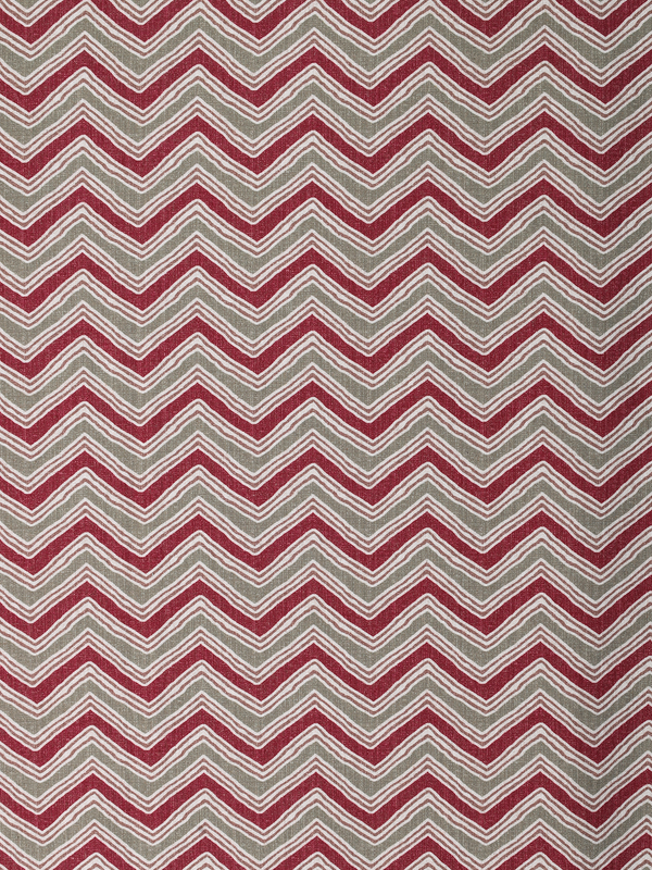 Watercolour Chevron (Sage - Merlot) - Sample