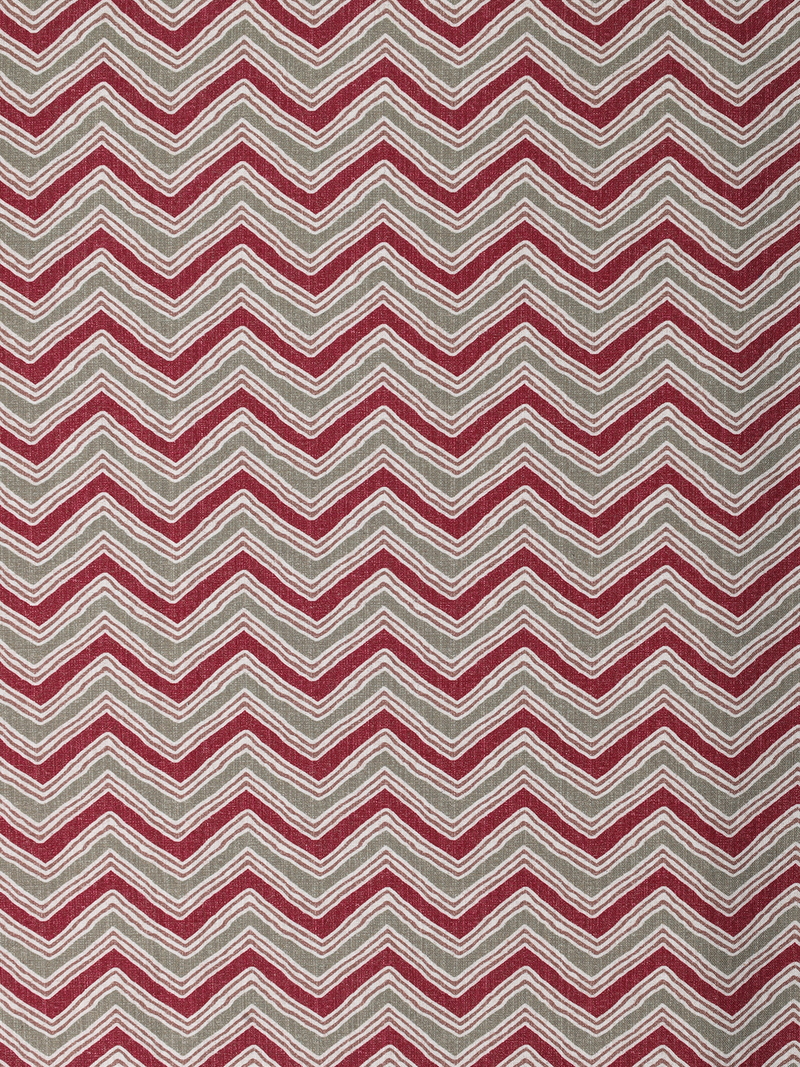 Watercolour Chevron (Sage - Merlot) - Sample