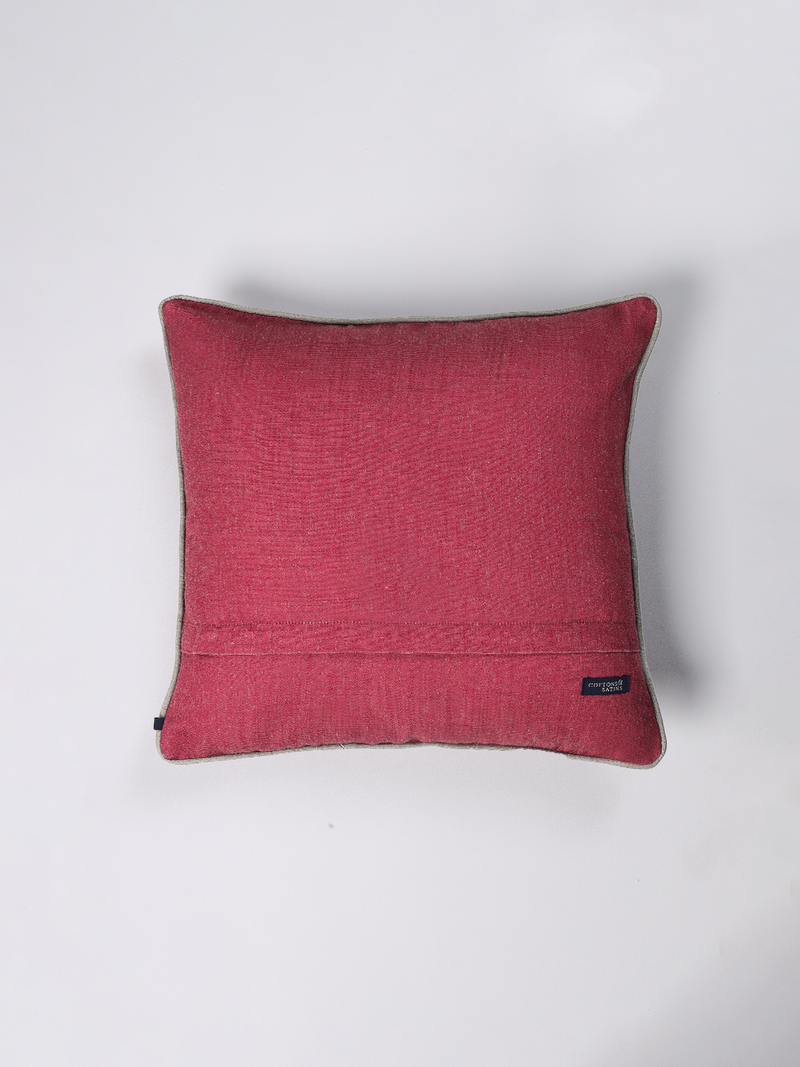 Sundarbans Cushion Cover (Merlot)