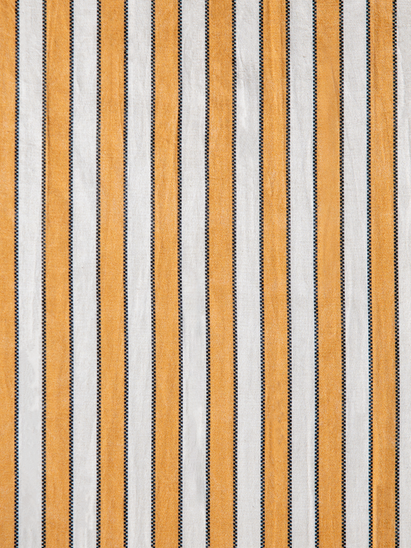 Mashru Stripes (Amber)  - Sample