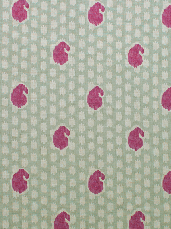 Petite Paisley (Mint) - Sample