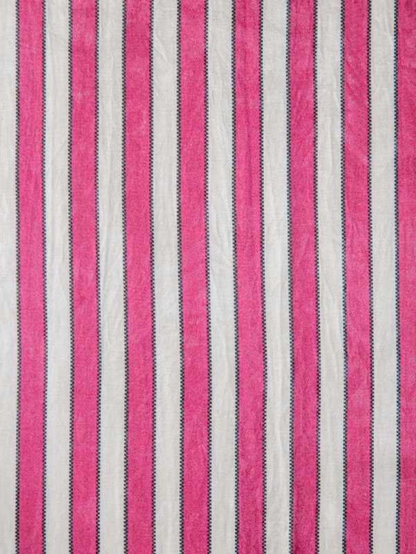 Mashru Stripes (Fuchsia)  - Sample