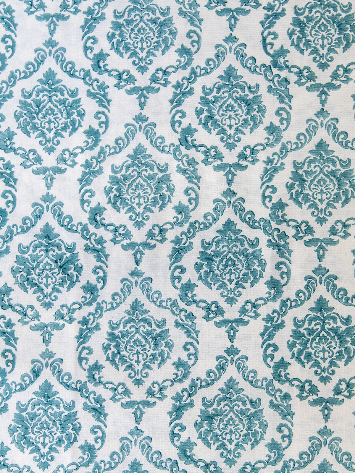 Midnight Damask (Light Blue)