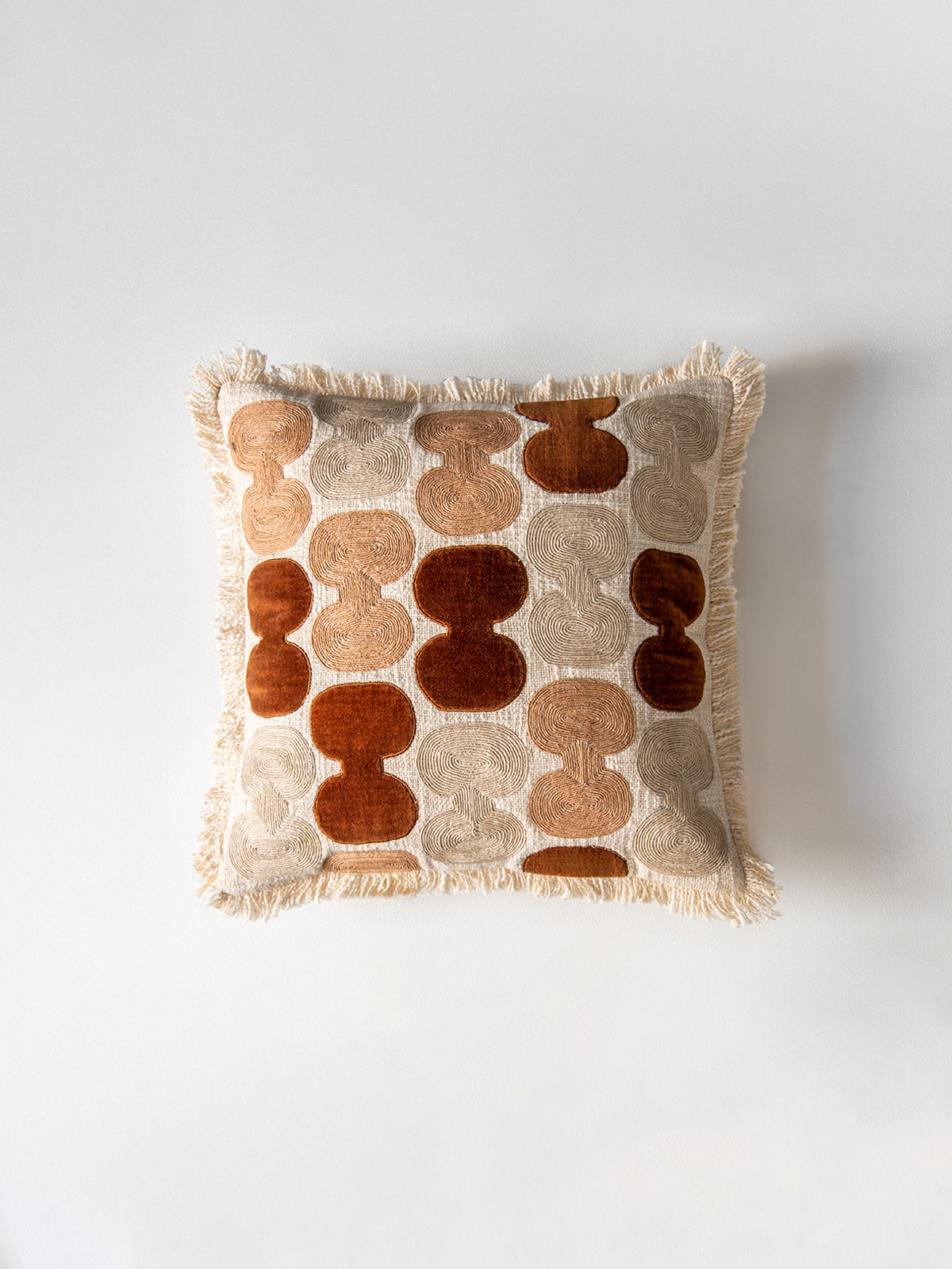 Canyon Knots Cushion Cover (Mocha)