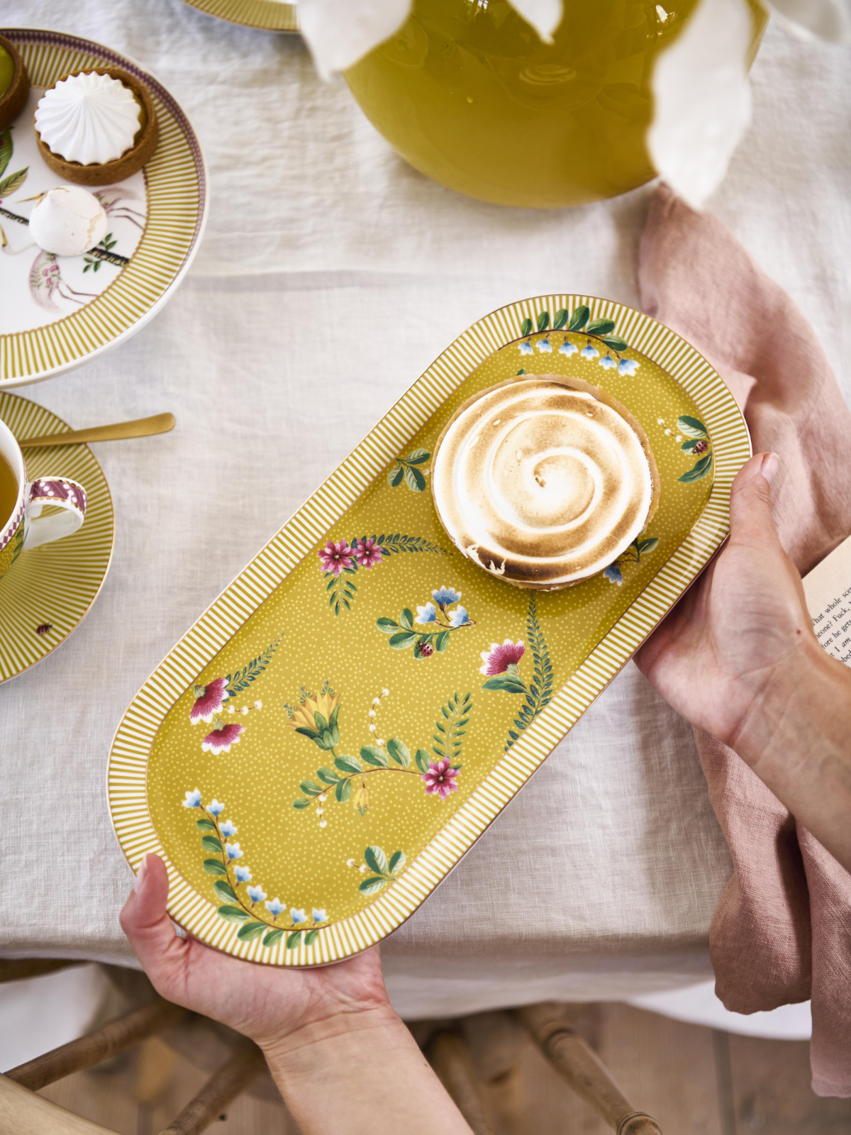 La Majorelle Yellow Serving Platter