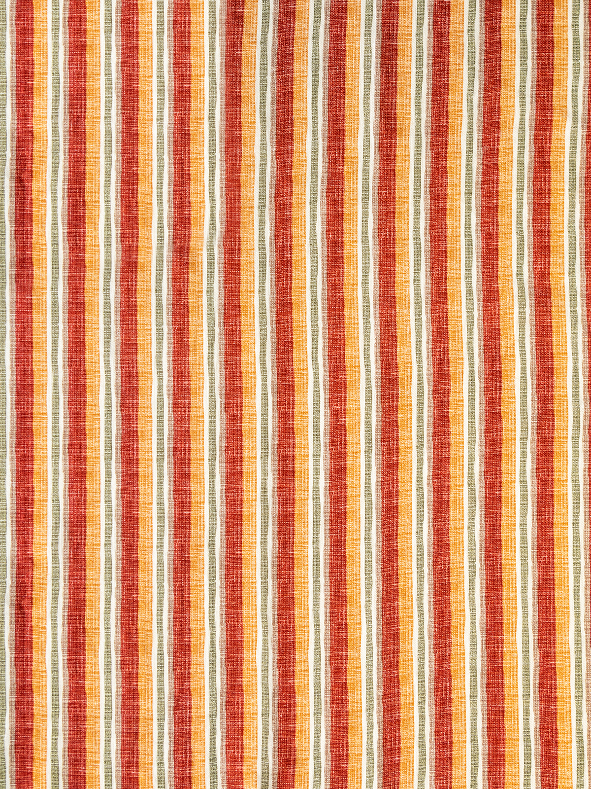 Carnival Stripes (Rust)-Sample