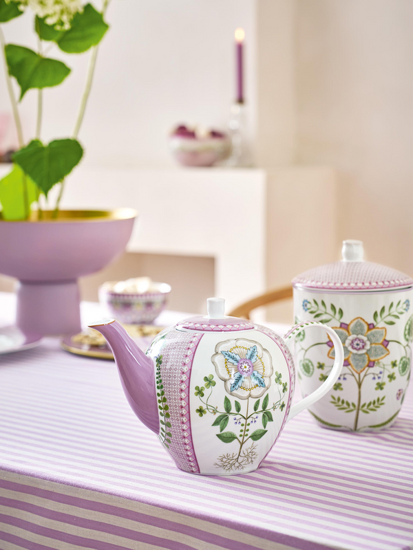 Lily & Lotus Tea Pot