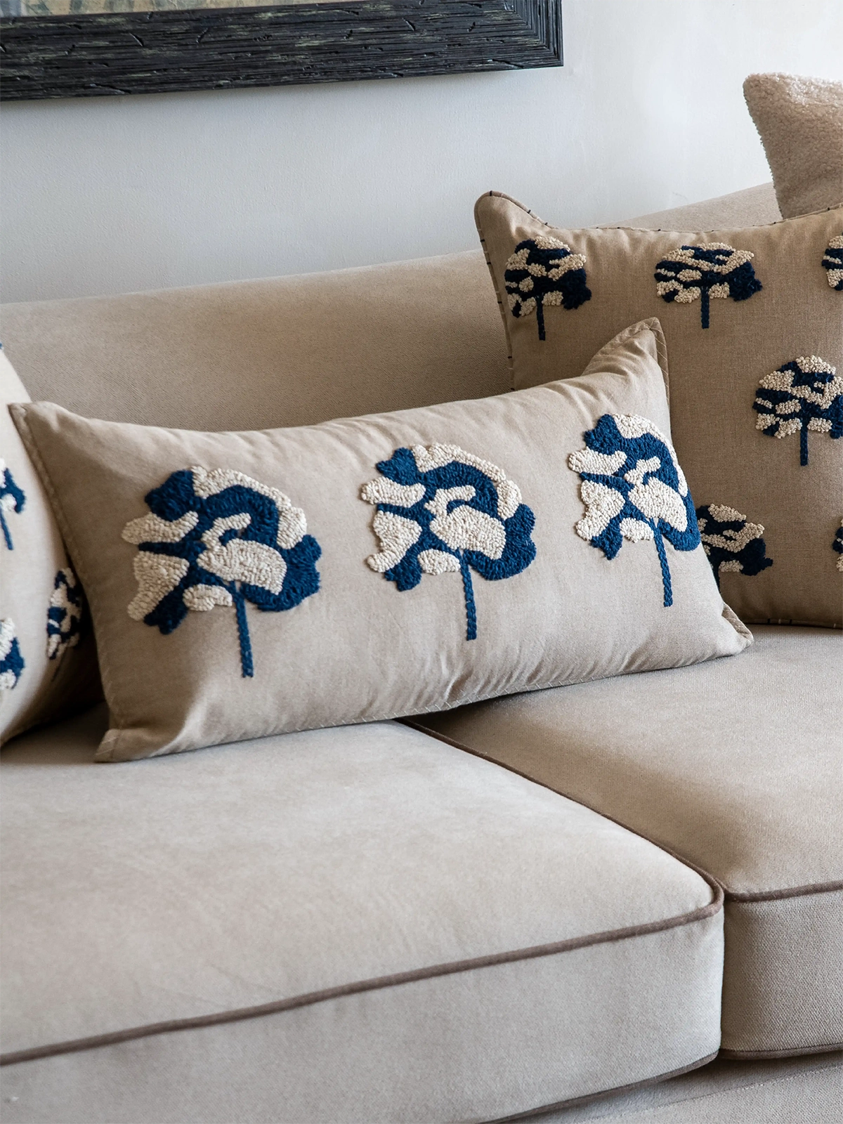 Oakfield Cushion Cover (Indigo)