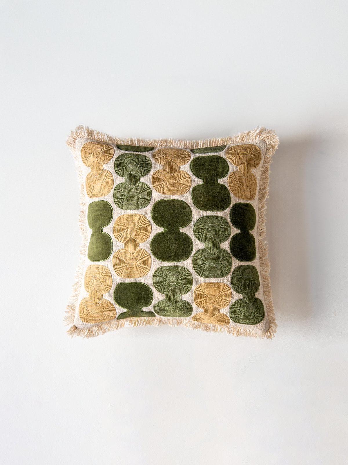 Canyon Knots Cushion Cover (Moss)