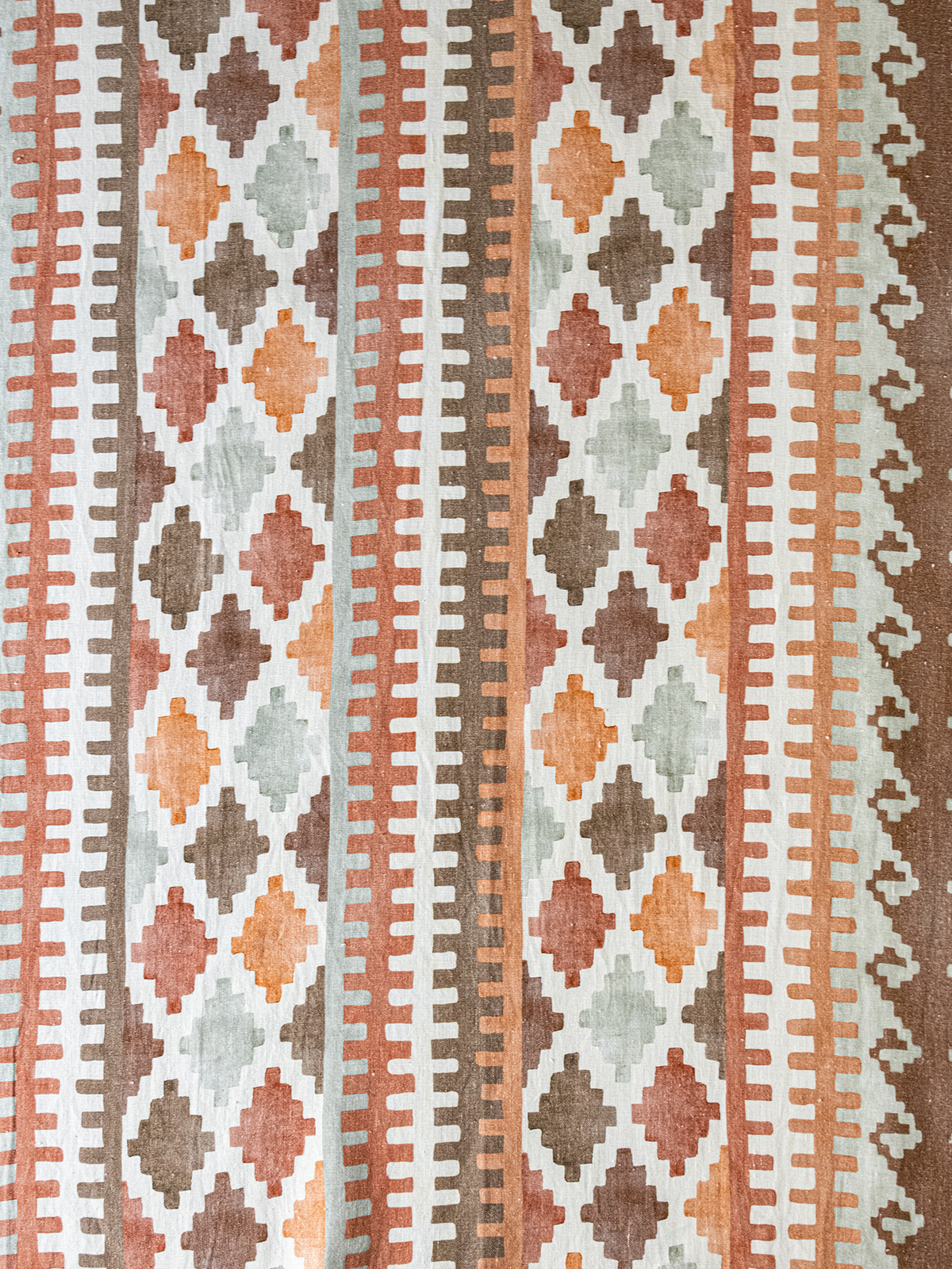 Kilim Diamonds (Rust)