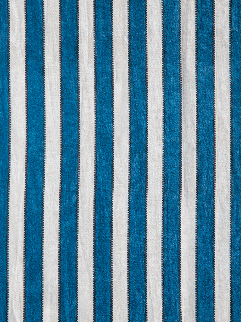 Mashru Stripes (Navy) - Sample