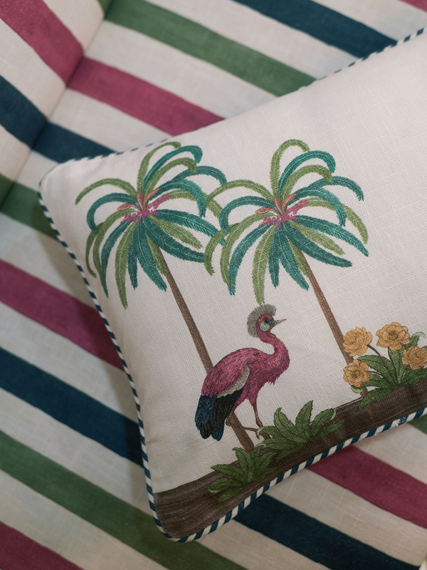 Crane Bay Cushion Cover (White)