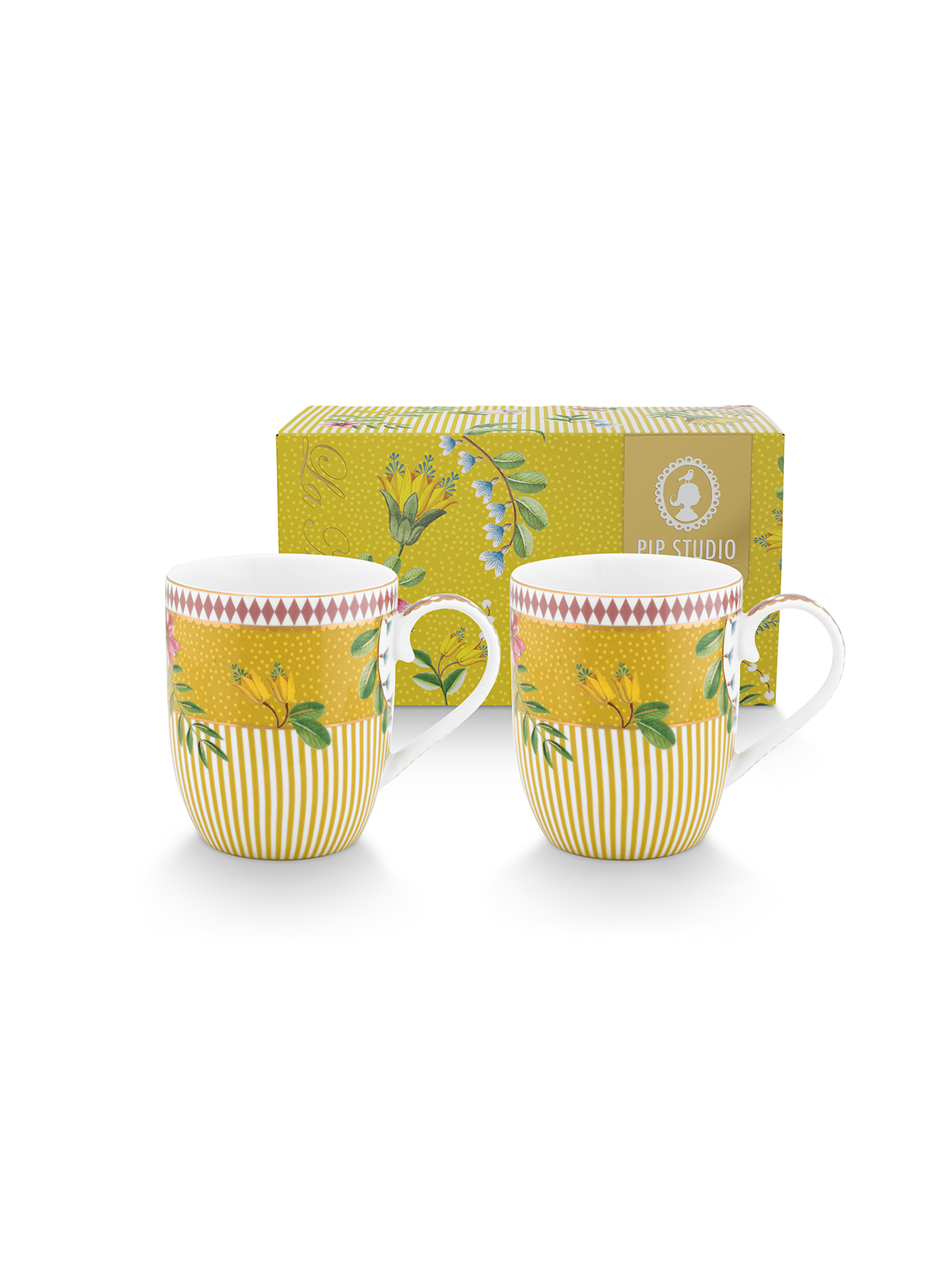 La Majorelle Yellow Mugs-S (Set of 2)