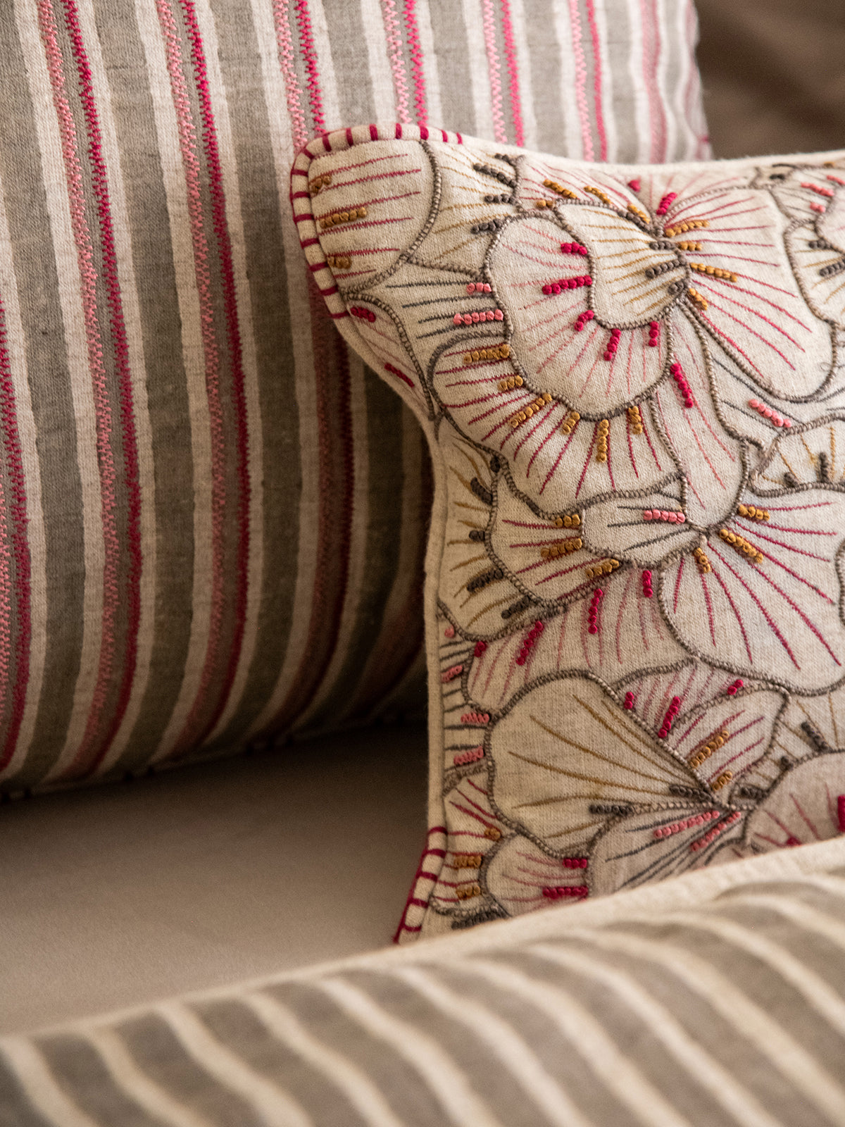 Pinstripe Garden Bedcover