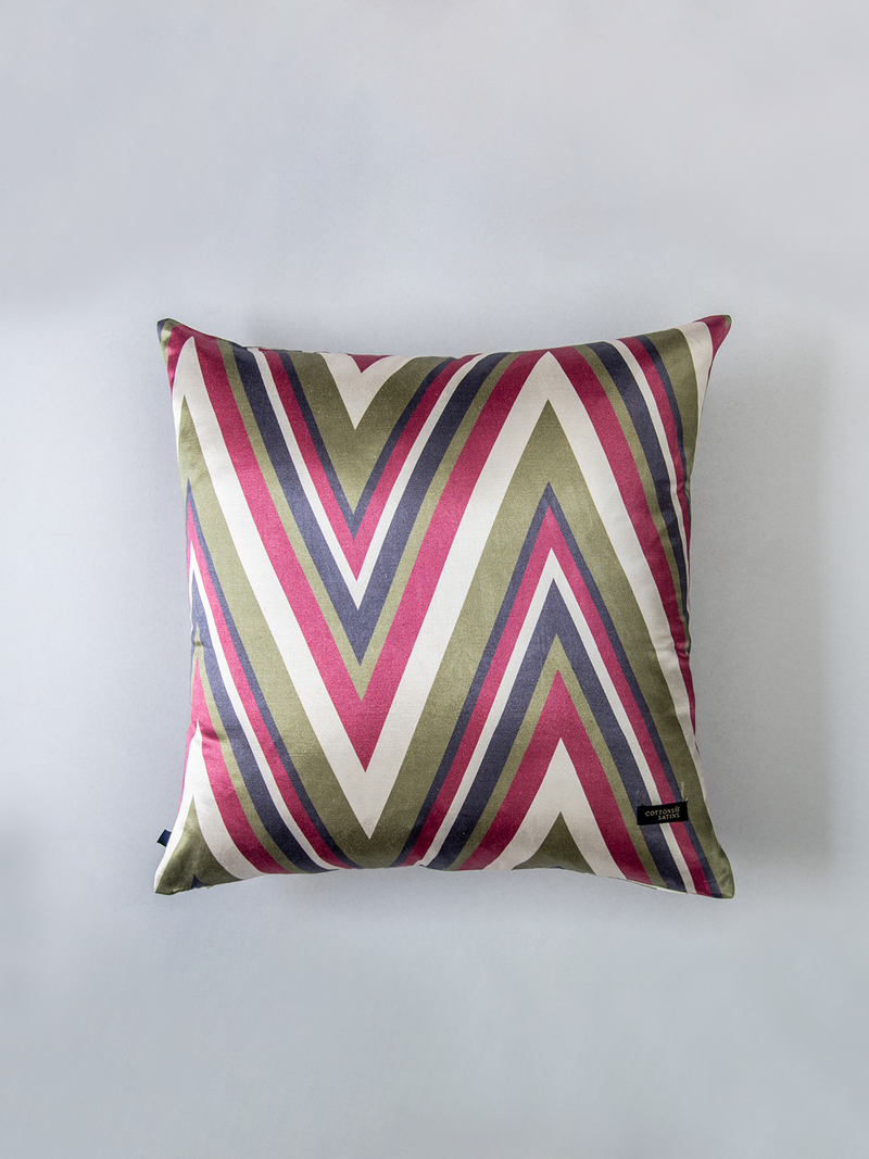 Grey sales chevron cushions