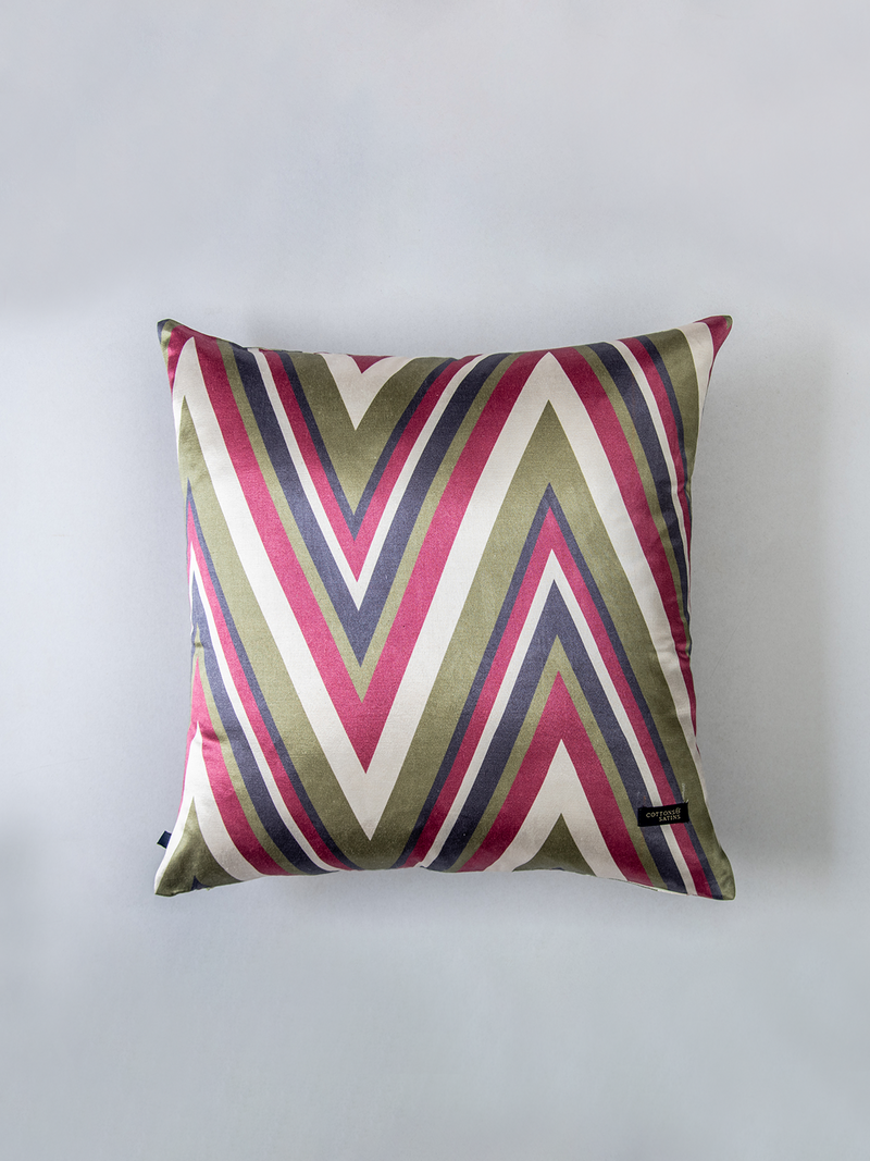 Rang Chevron Cushion Cover (Multi)