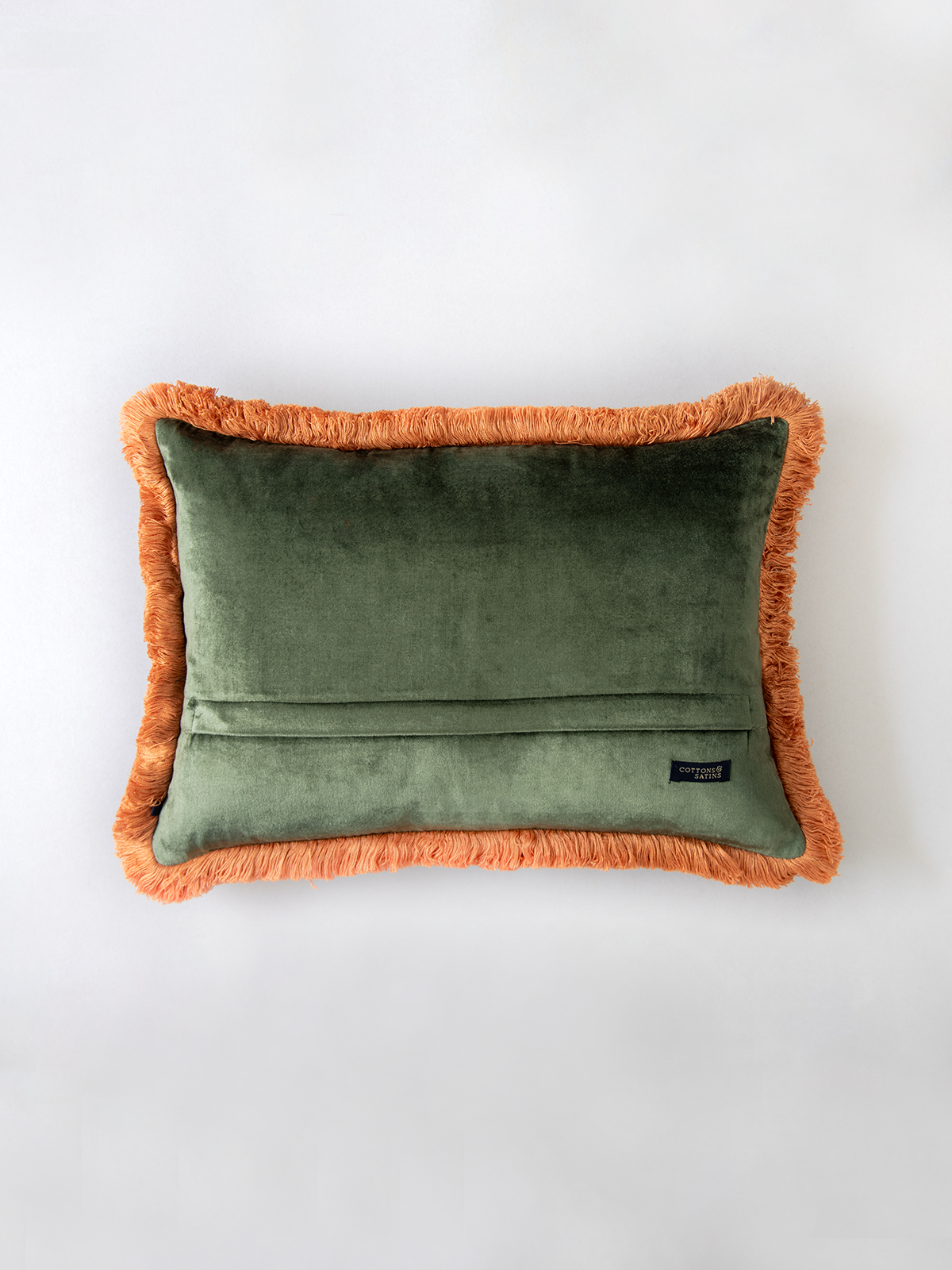 Dragonfly Lumbar Cushion Cover (Green)