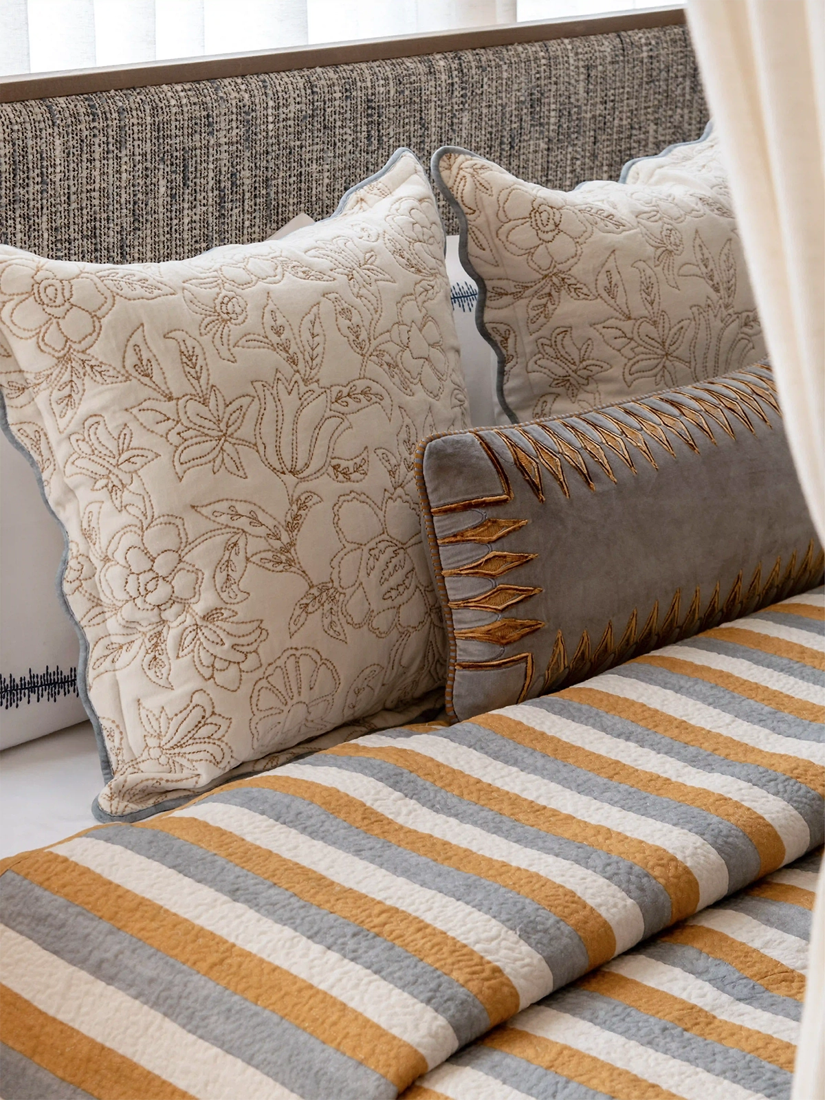 Sundown Stripes Bedcover