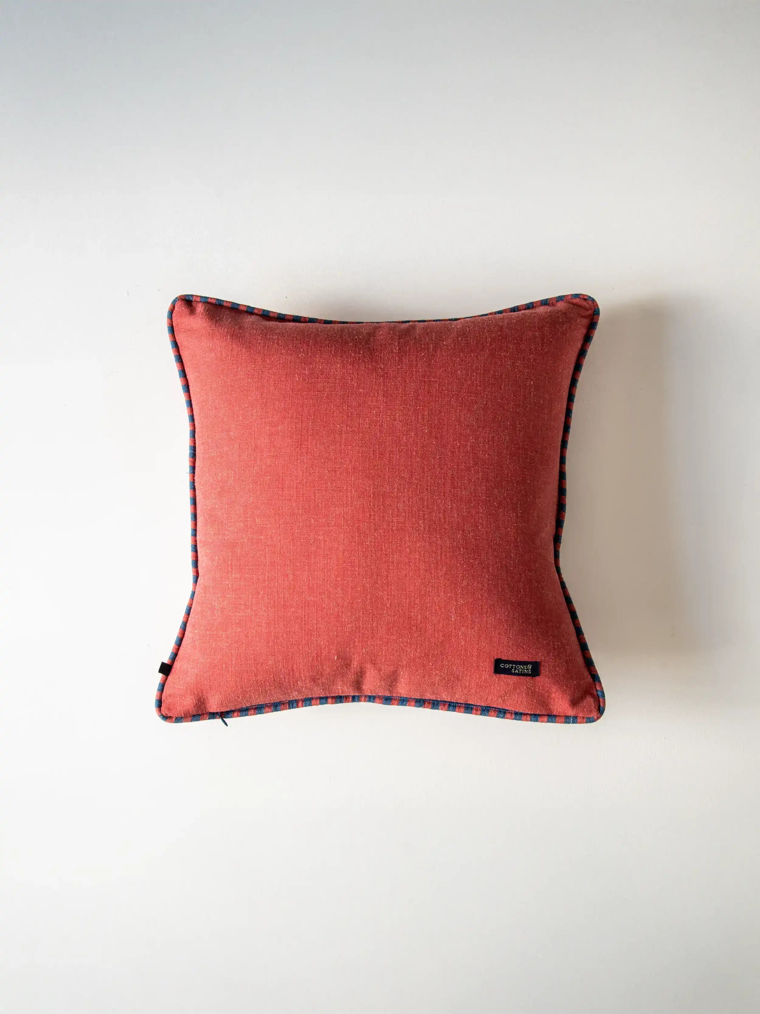 The Song of Spring Cushion Cover - Crimson