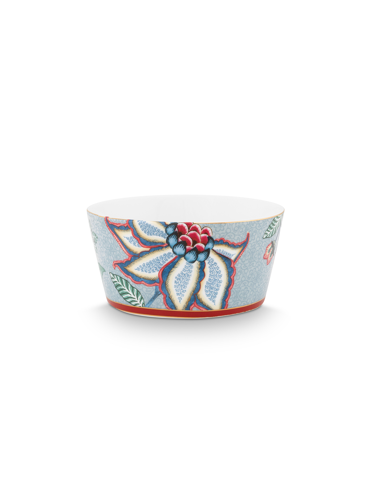 Flower Festival Blue Bowl Gift Box (Set of 4)