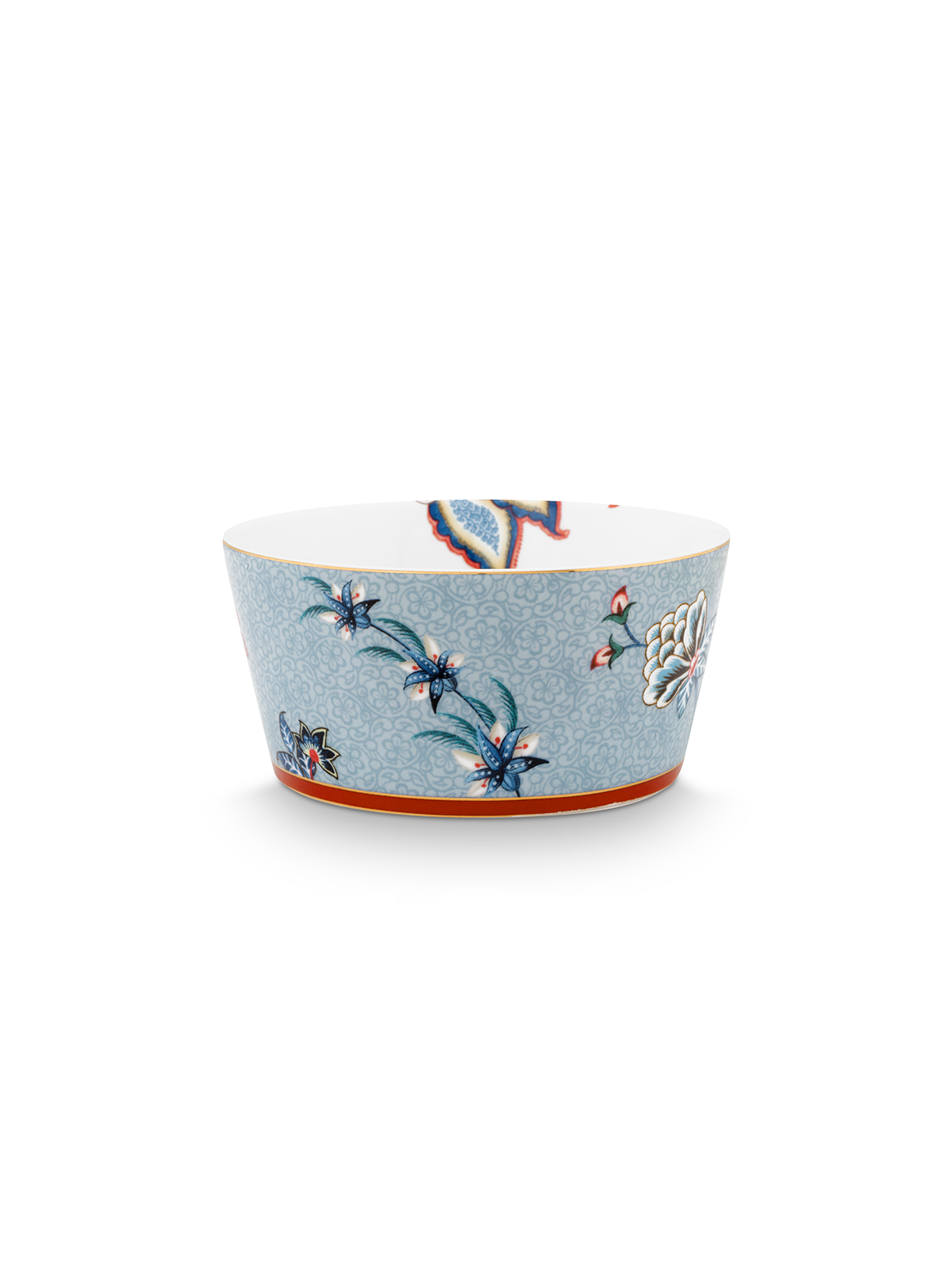 Flower Festival Blue Bowl Gift Box (Set of 4)