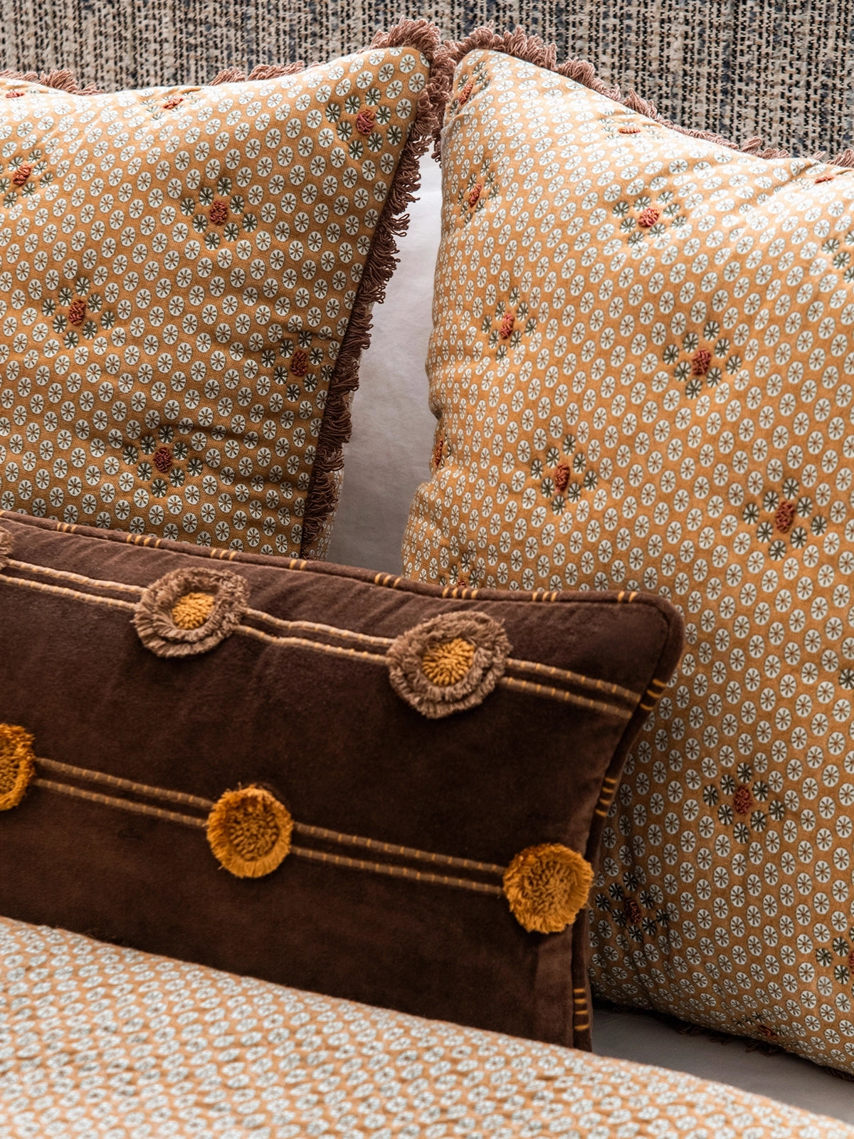 Jungle Bouquet Bedding Set (Mocha)