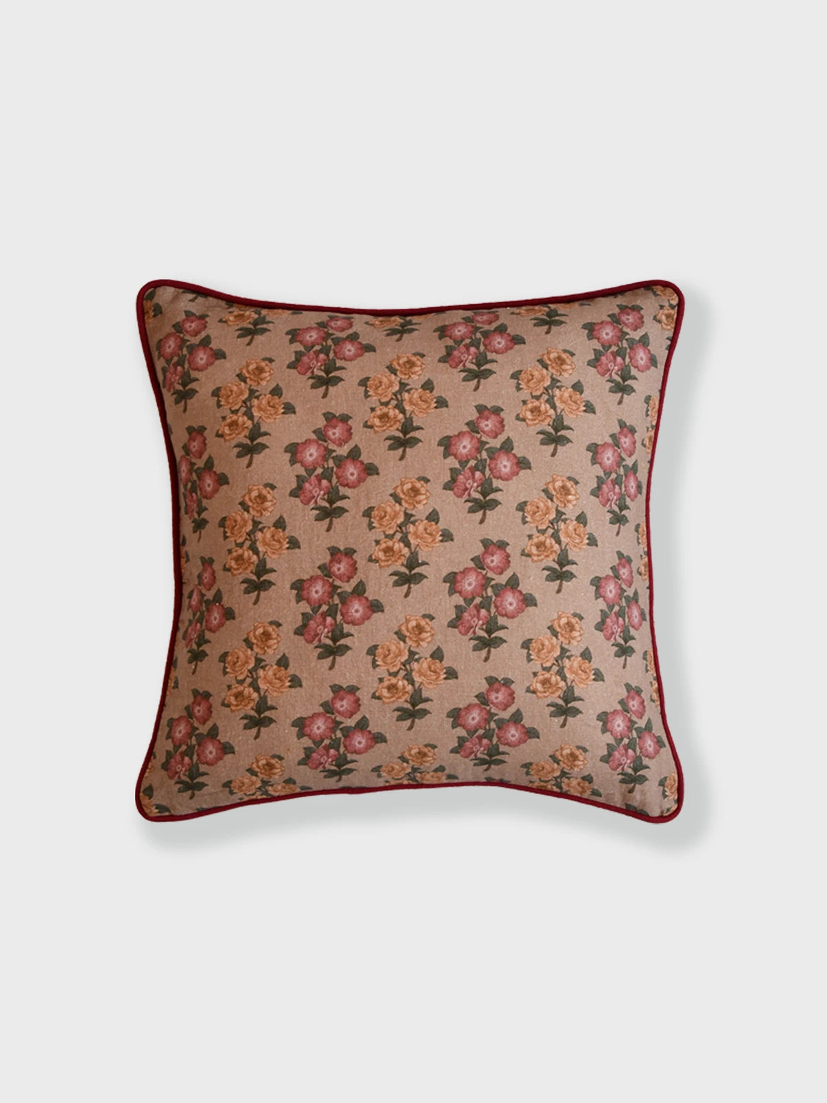 Blossoms Cushion Cover (Brown)