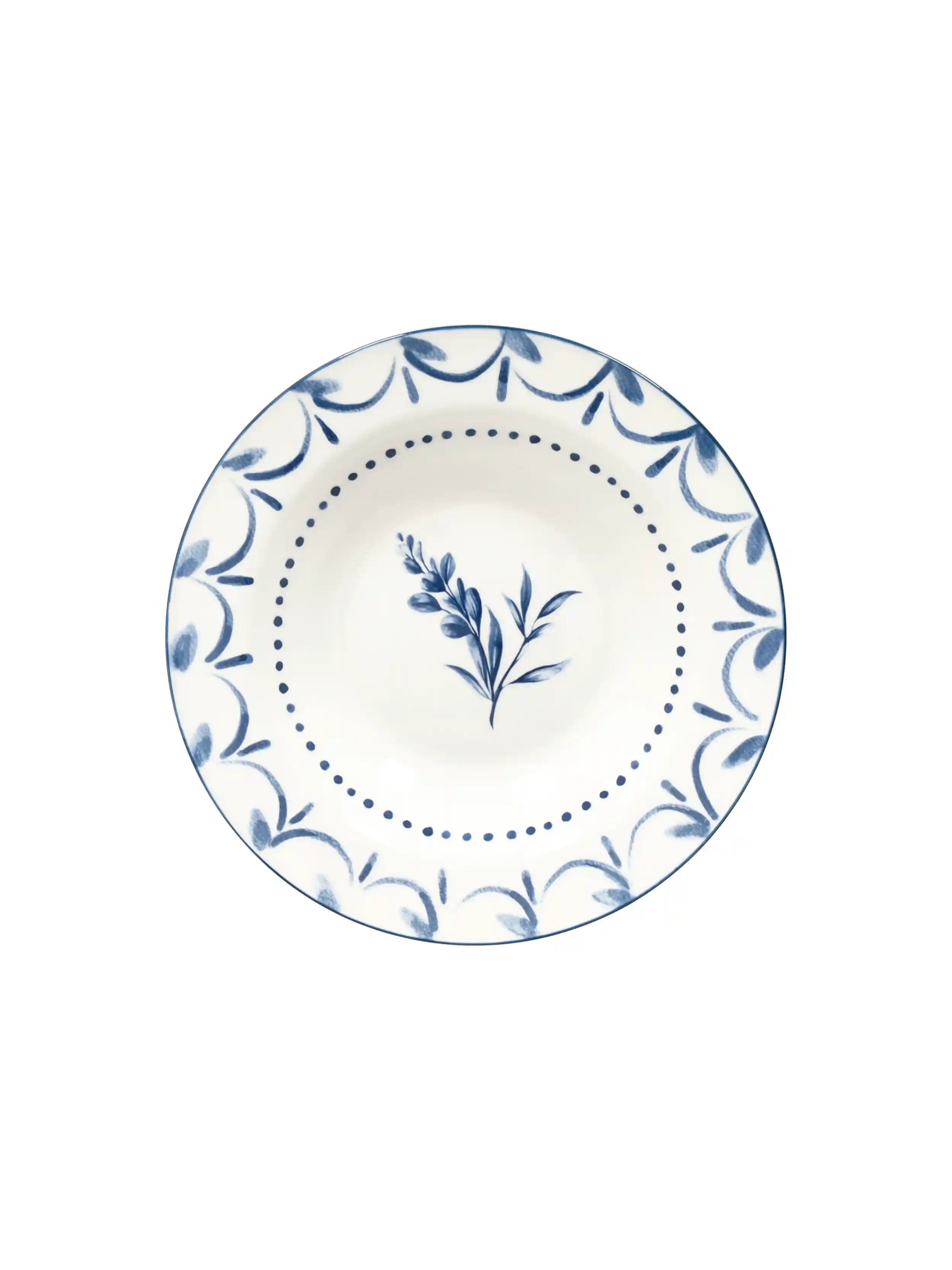 BLUE LOIRA SOUP BOWL SET OF 2