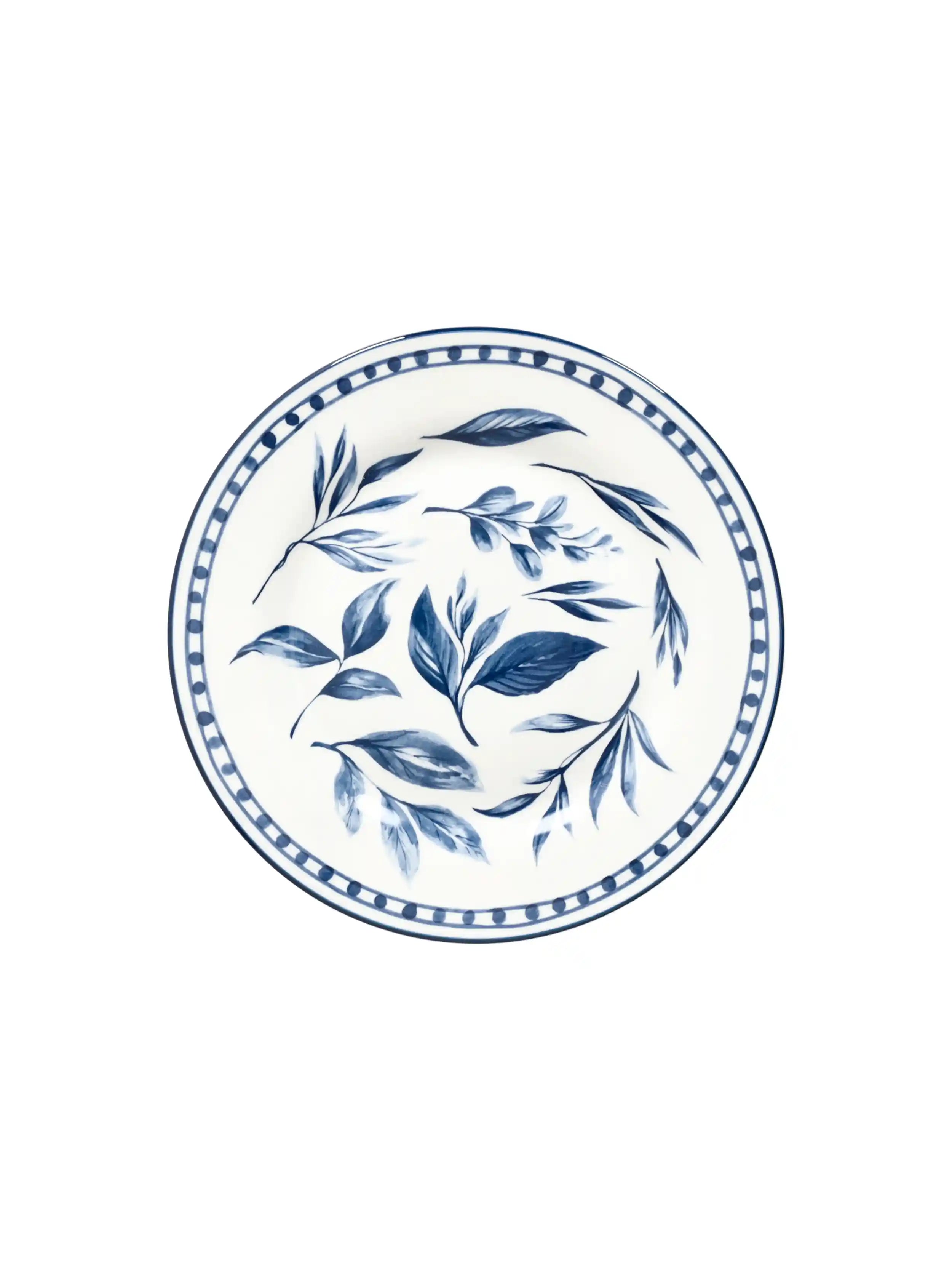 BLUE LOIRA QUATER PLATE SET OF 2
