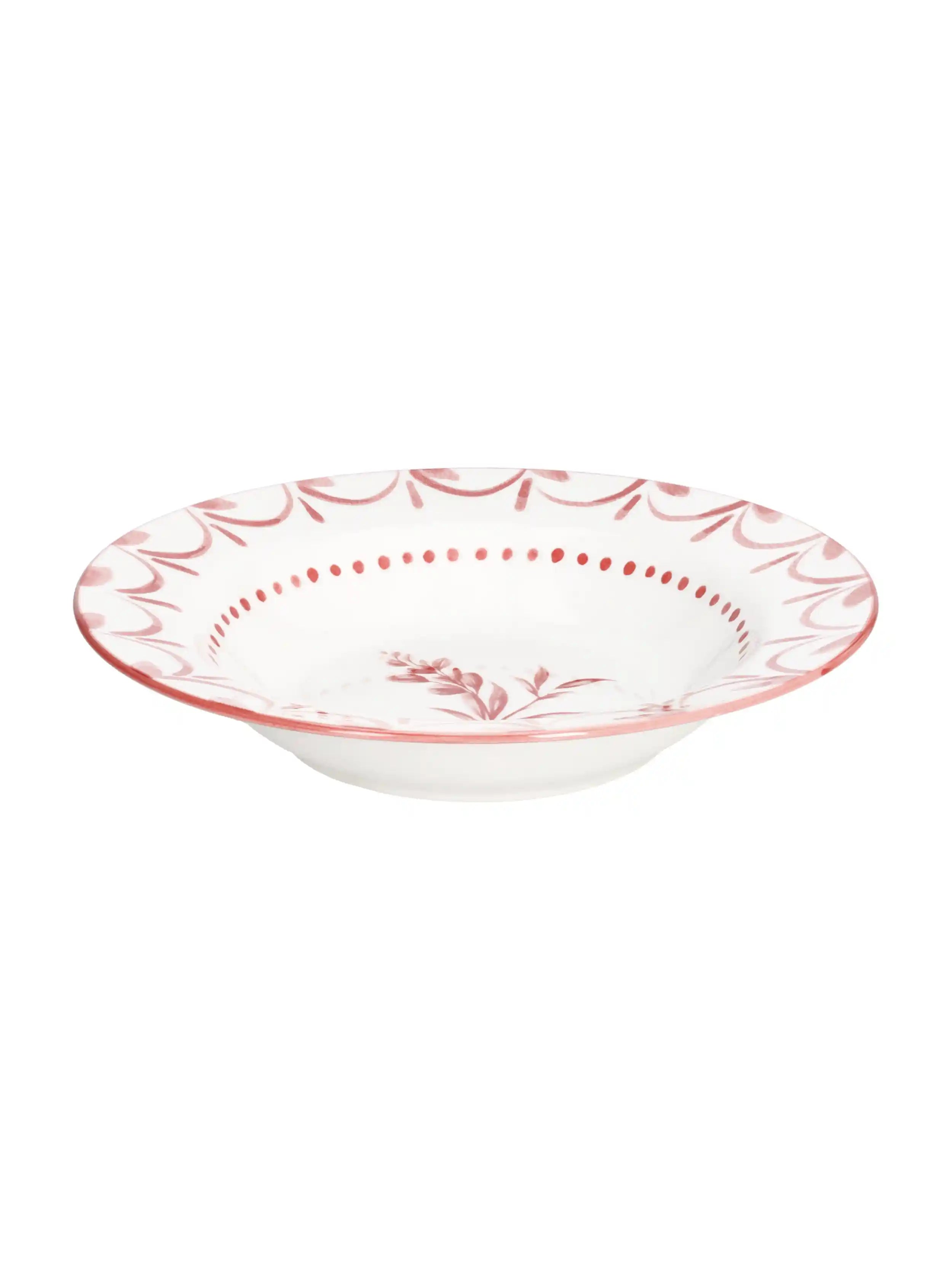 CORAL LOIRA SOUP BOWL SET OF 2