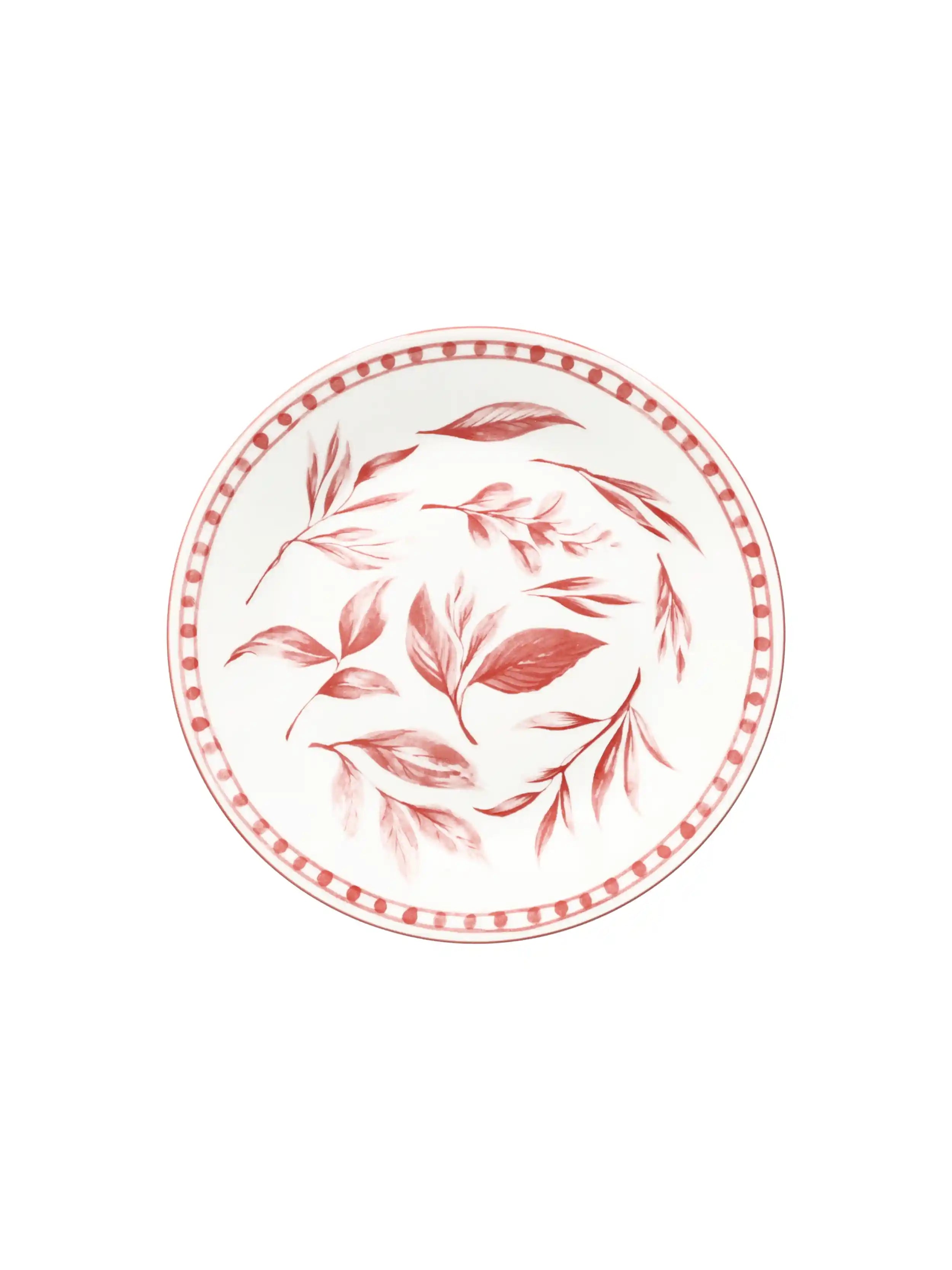 CORAL LOIRA QUATER PLATE SET OF 2