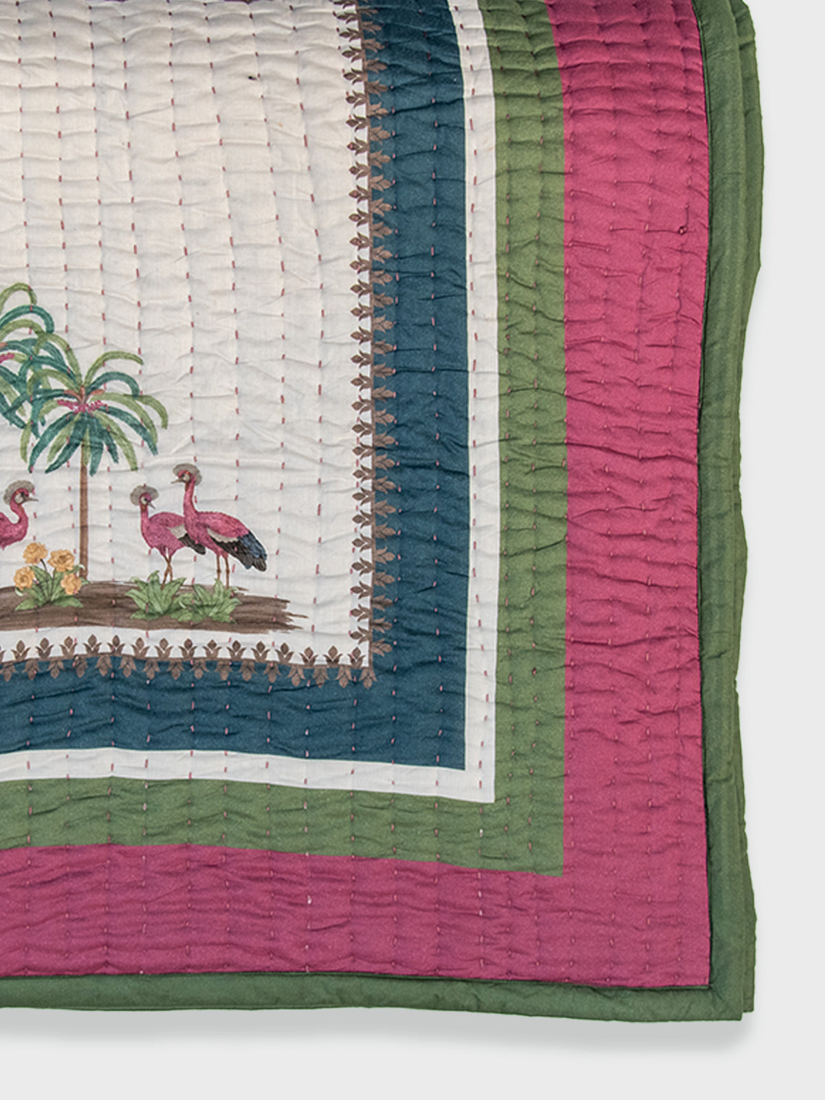Crane Bay Quilt (Ivory)