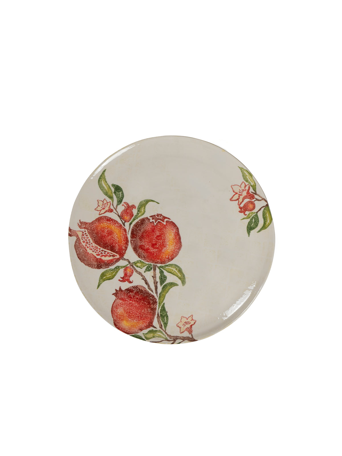 Pomegranate Round Serving Platter
