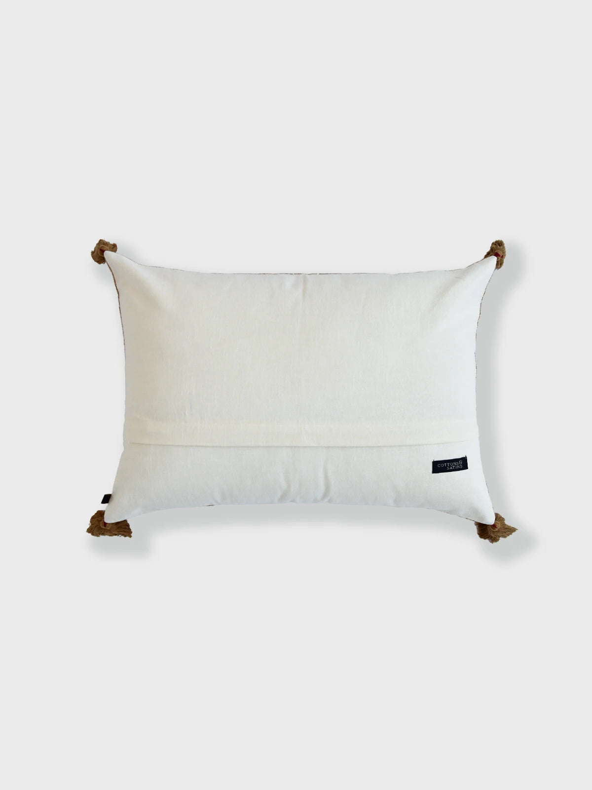 Paisley Manor Lumbar Cushion Cover (Rust)