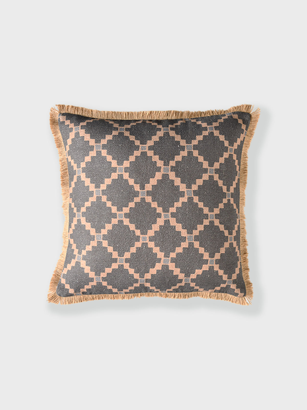 Stone Steps Cushion Cover (Onyx)